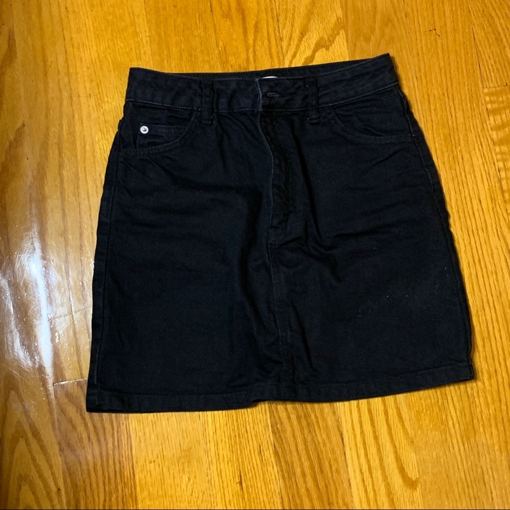 Black TOPSHOP Shop Skirt